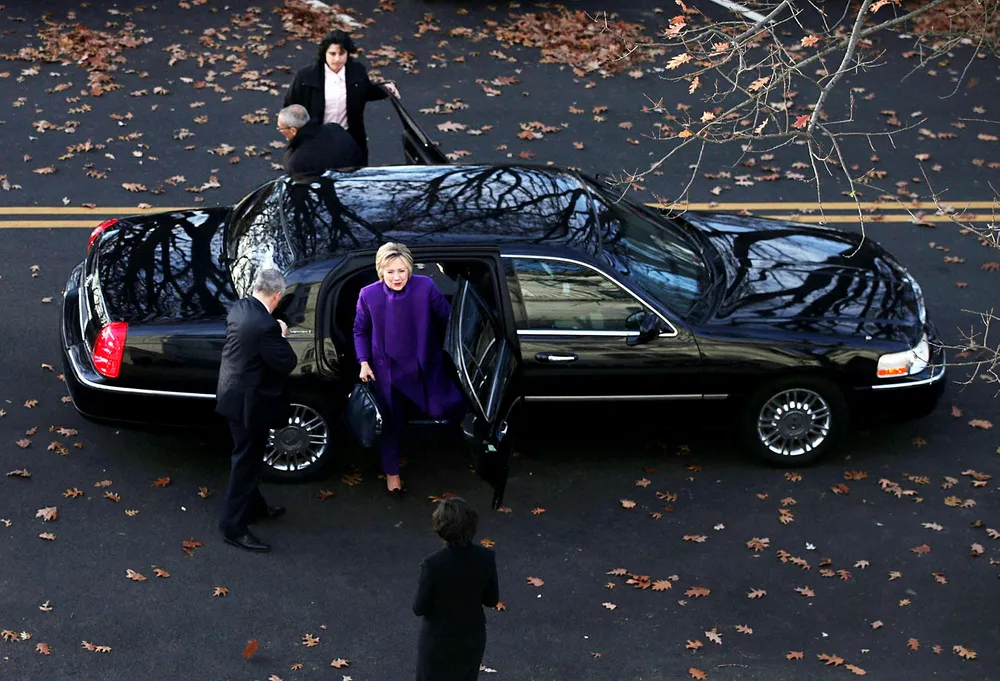 På målingene er Hillary Clintons popularitet lav, seks måneder inn i en presidentperiode med Donald Trump-kontroverser. Foto: Alex Wong/Afp/NTB Scanpix
