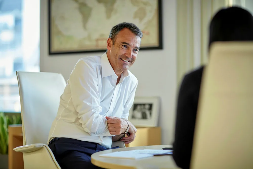 Taking the reigns: Bernard Looney will take over as BP chief executive when Bob Dudley steps down next year