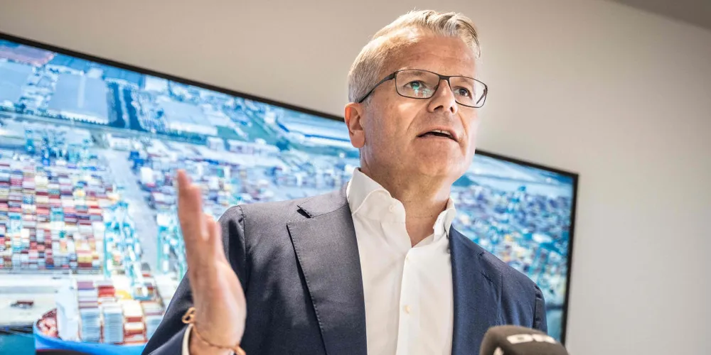 AP Moller-Maersk CEO Vincent Clerc is finding it a struggle to prop up the company’s share price.