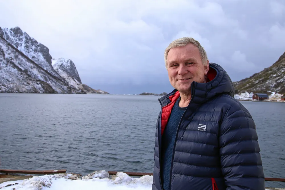 Jon-Edvard Johnsen, fiskerkjøper i Vesterålen.