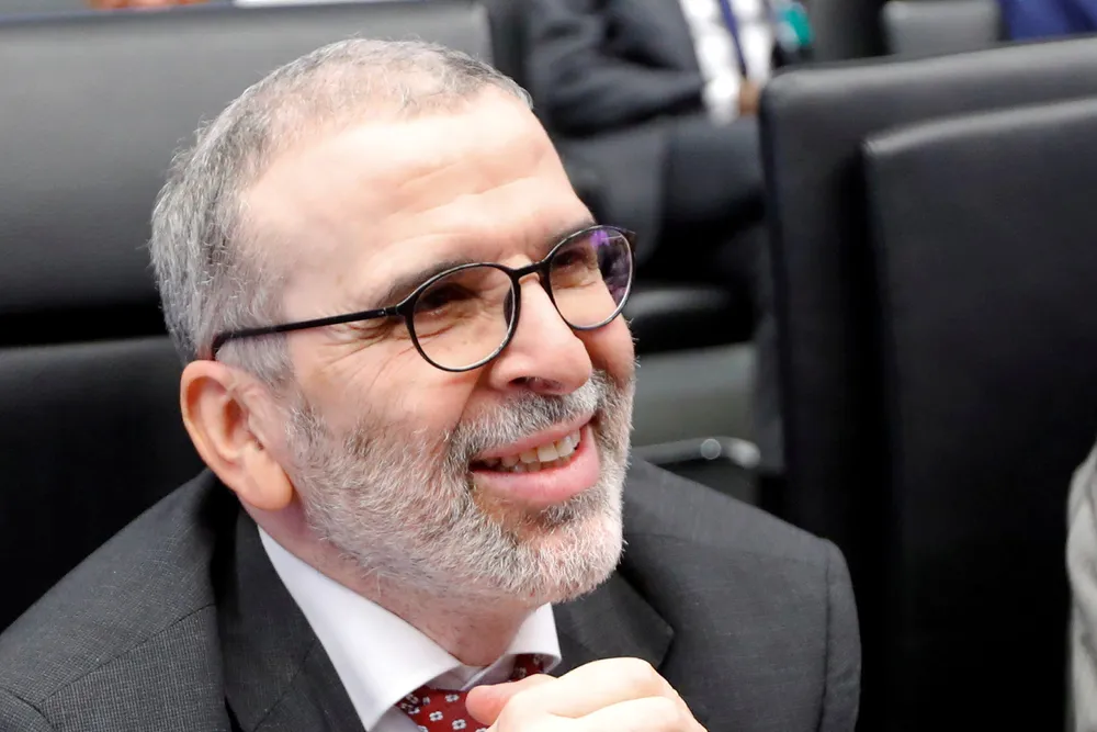 Upstream progress: chairman of Libya's state oil firm NOC Mustafa Sanalla