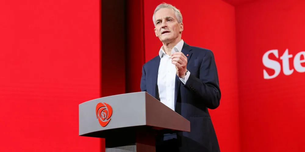 Jonas Gahr Støre, the Labour Party leader who won the Norwegian general election on Monday.