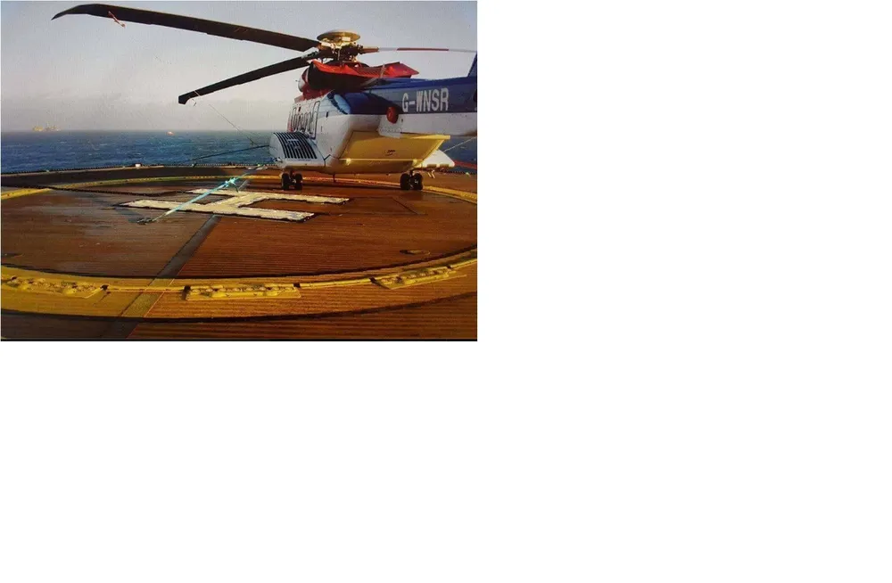 Cause identified: in problematic landing on helideck of Franklin wellhead platform last month