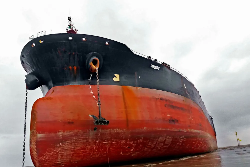 Norske skip hugges opp under tvilsomme forhold for arbeiderne. Her det norske skipet Nordic Saturn som ble omdøpt til Saturday rett før opphugging tidligere i år.