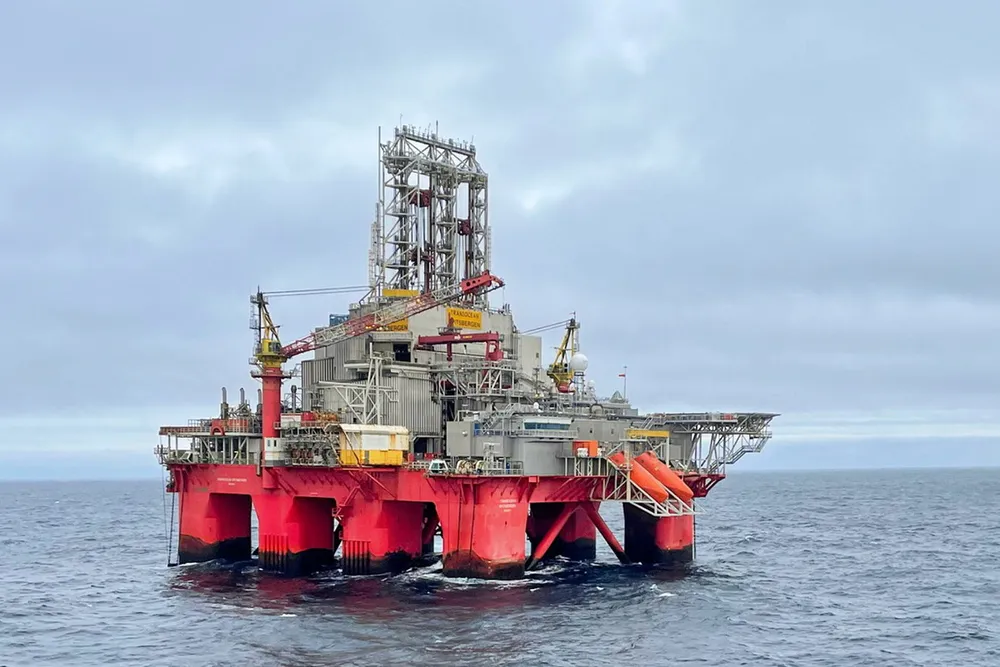 Transocean Spitsbergen semisub