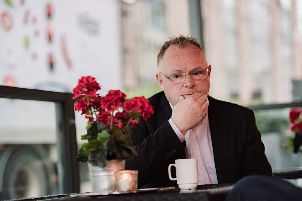 Fiskeriminister Per Sandberg mener oppdrettsnæringen har en stor omdømmeutfordring. Foto: Fartein Rudjord