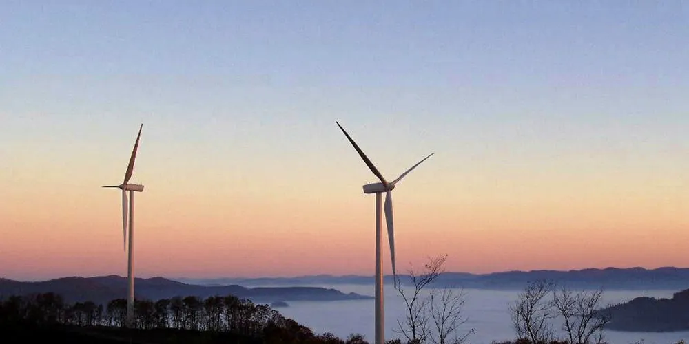 Buffalo Mountain wind farm built by Invenergy.
