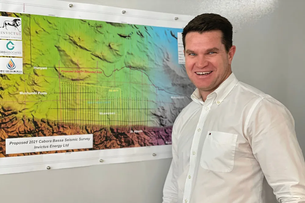 Positive indicators: Invictus Energy managing director Scott Macmillan.