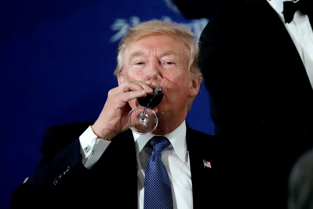 Trumps mulighet til å presse kineserne er begrenset. Kina er USAs tredje største eksportmarked. En handelskrig vil ramme Kina hardt, men det står også om en million amerikanske jobber. Foto: Ernst Jonathan/Reuters/NTB Scanpix