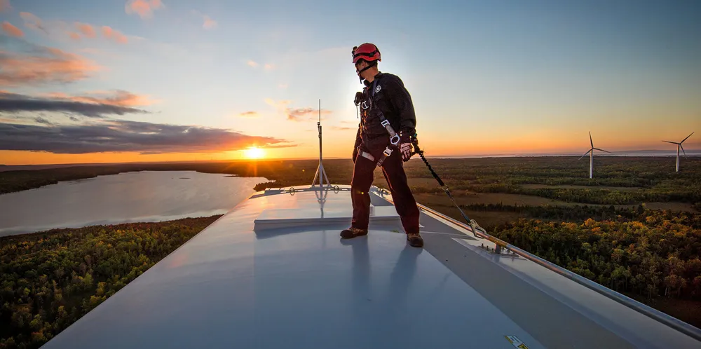 GE Renewable Energy dominated in the US early last year.