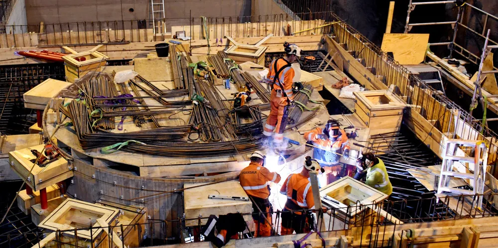 I 2020 ble 7 TWh ny kraftproduksjon satt i drift, mens anslaget for 2021 er i underkant av 6 TWh. Bilder er tatt under byggingen av nye kraftverket Nedre Otta som nå er satt i drift.