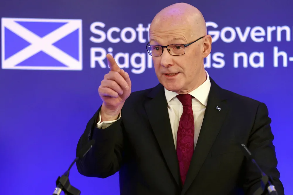Scotland's First Minister, John Swinney.