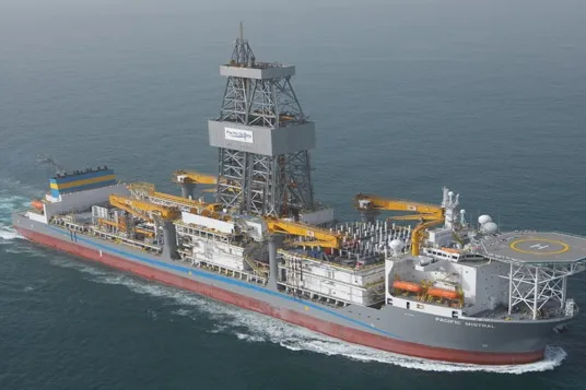 Stacked: drillship Pacific Mistral one of the rigs Pacific plans to 'smart stack'