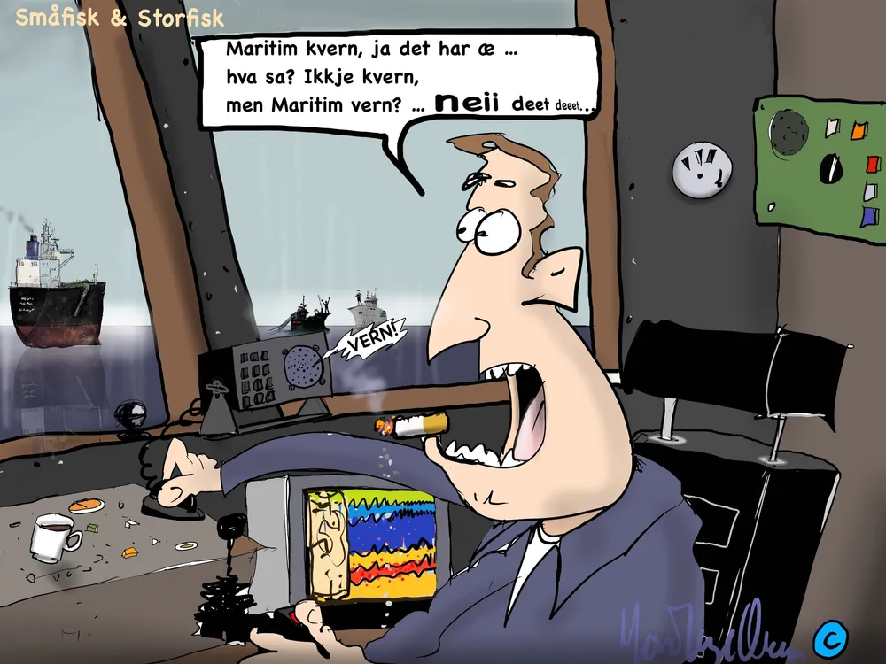 Ukens strek: Maritim kvern?