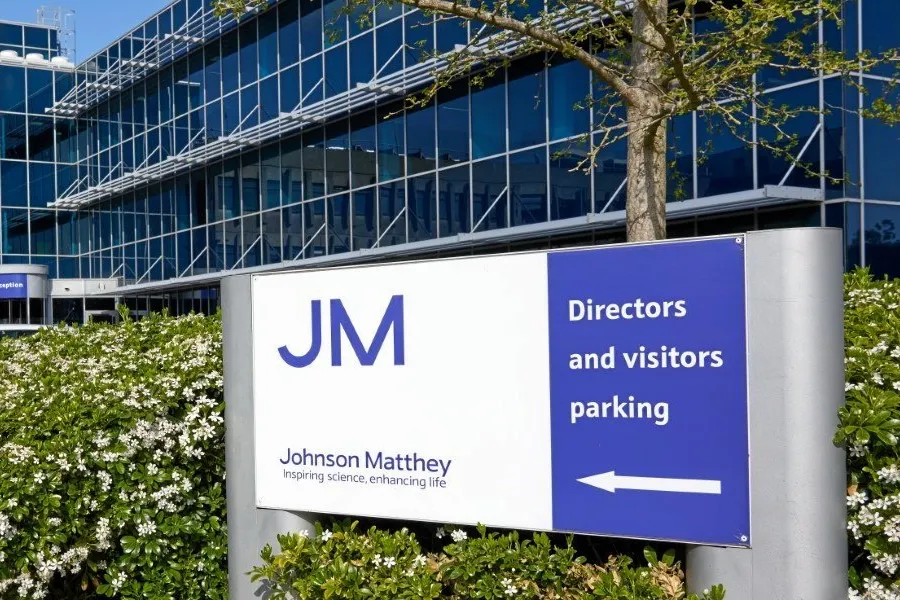 Johnson Matthey headquarters in Royston, UK.