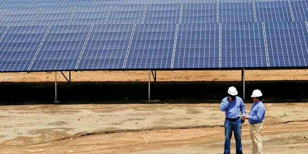 A solar plant in Brazil. Many PV projects in the country were rendered unviable by exchange rate shifts