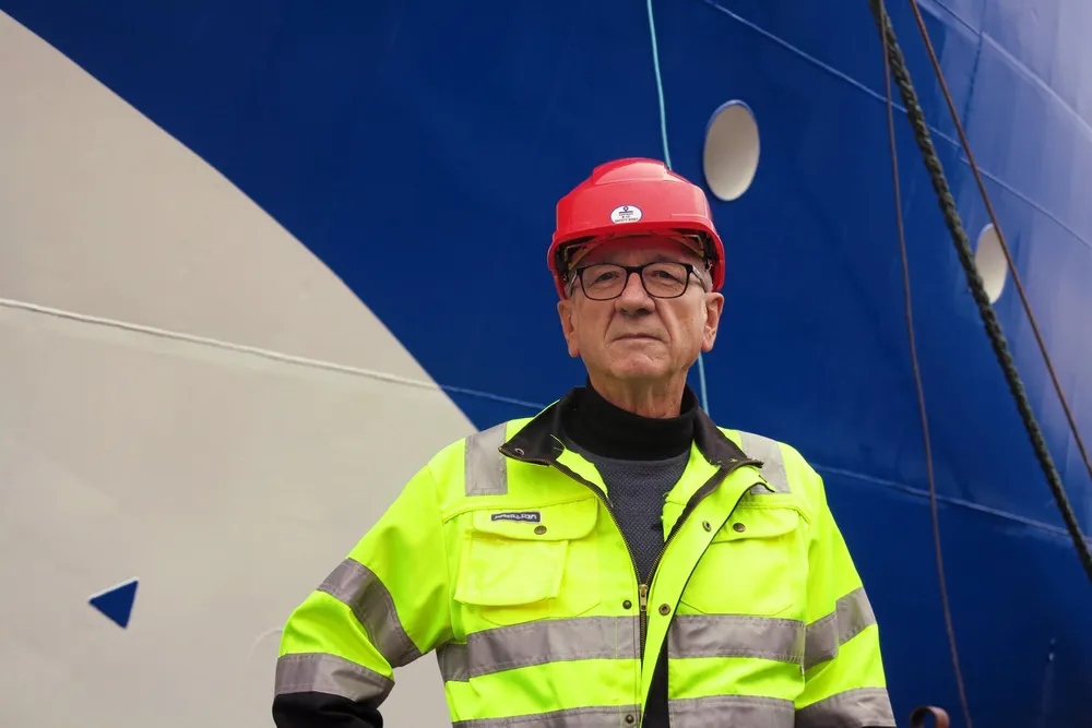 Tor Leif Mongstad er leder ved Havyard Leirvik, verftet i Hyllestad. Nå går han av som leder, men han gir seg på topp noen måneder før verftet blir et nybyggverft igjen etter flere års pause.