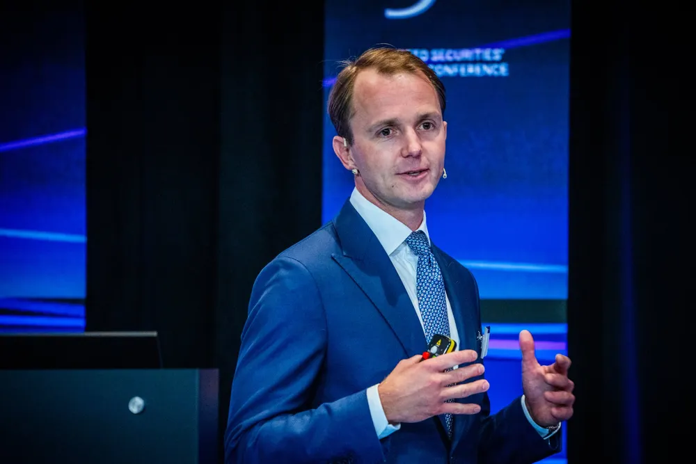 Karl Fredrik Staubo, chief executive of Golar LNG.