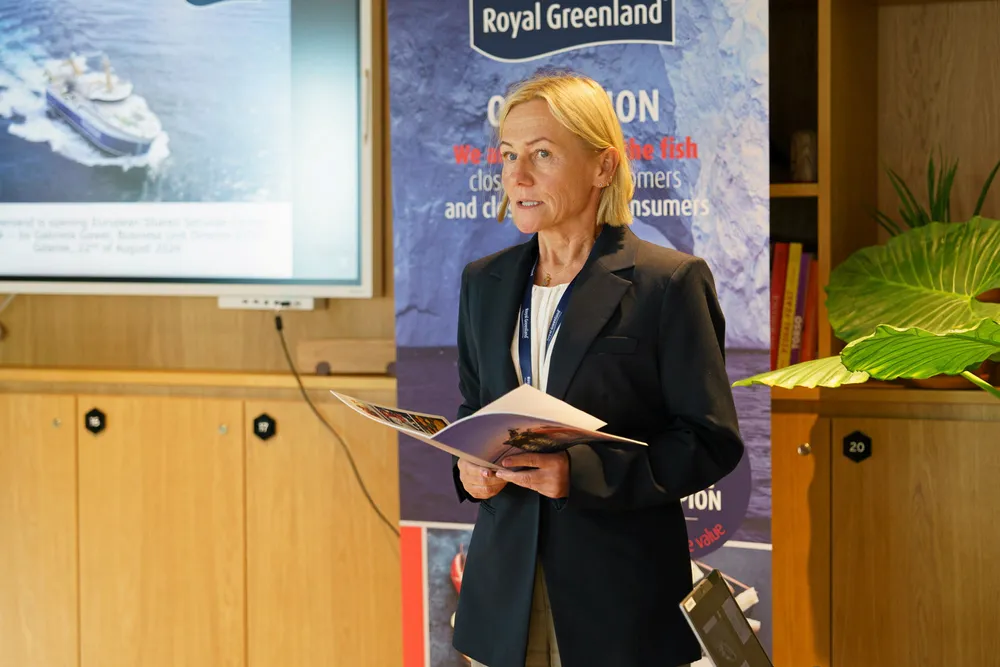 Gabriela Wasilewska-Gaweł, head of Royal Greenland's new service center in Poland.