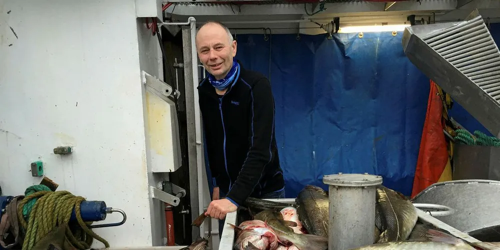 Leder i Norges Fiskarlag, Kjell Ingebrigtsen, vil ha slutt på at kvinner blir behandlet dårlig av mannlige kolleger. Foto: Terje Jensen/Fiskeribladet