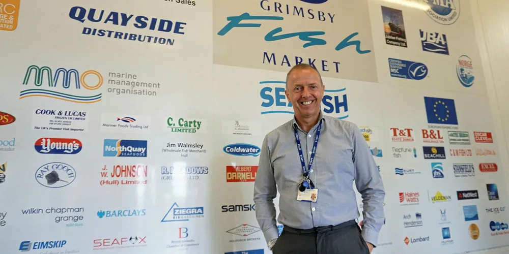 Grimsby Fish Market CEO Martin Boyers.