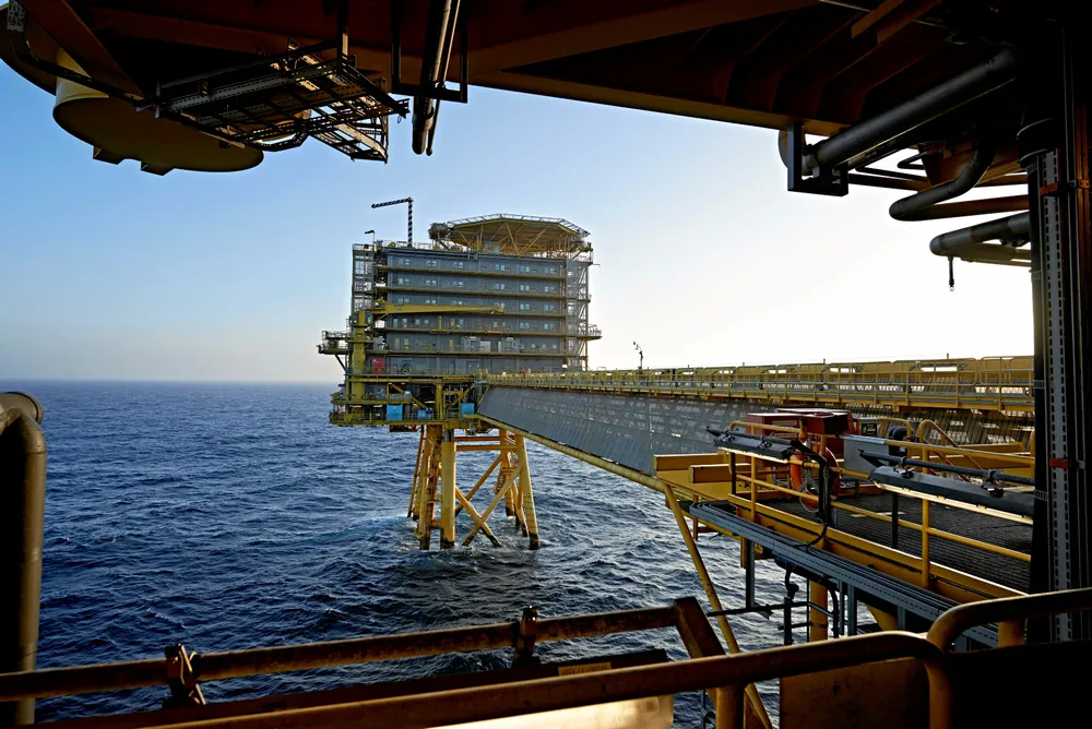 New developments: the Halfdan field off Denmark, where Total is looking to install a new unmanned platform, along with one on the Valdemar field
