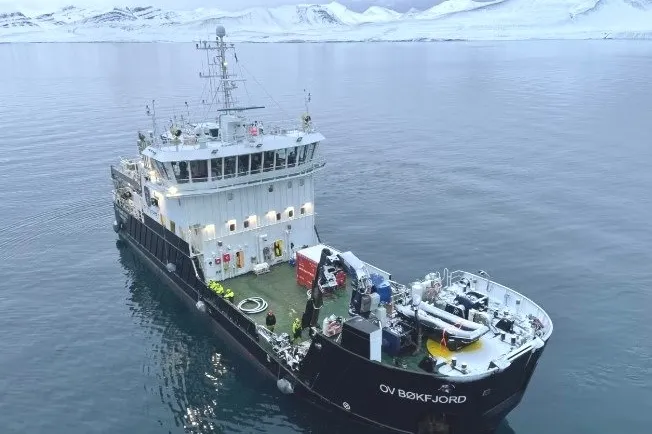 Kystverkets hybridfartøy OV Bøkfjord