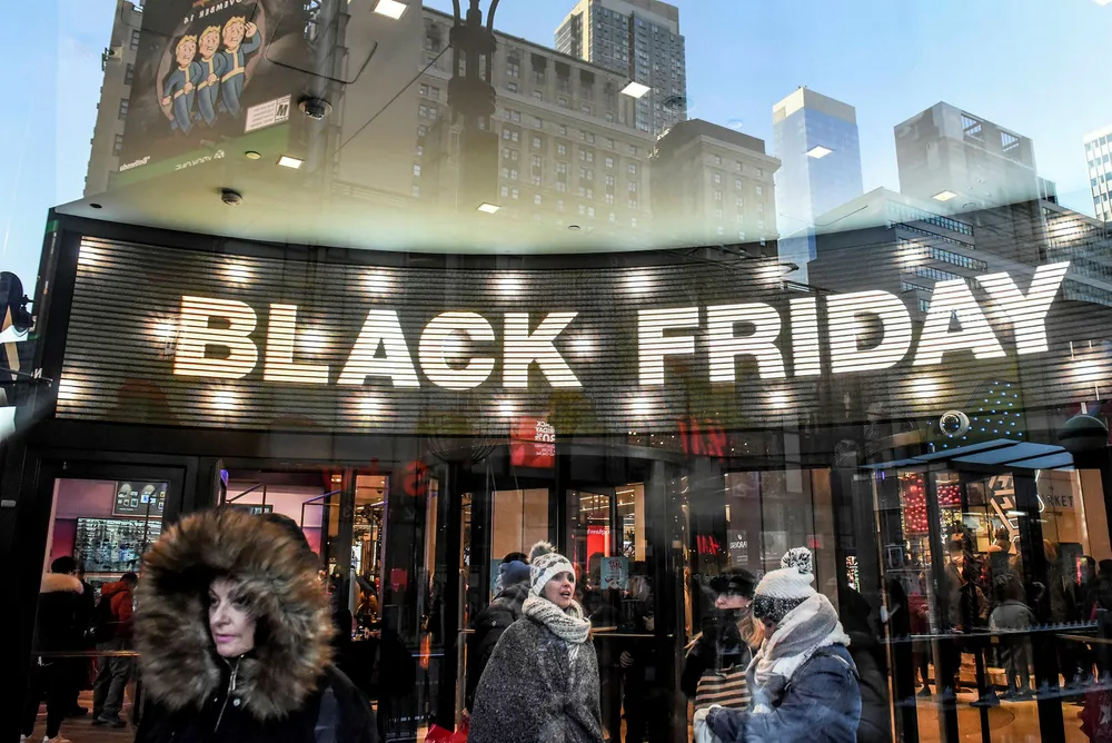 Nordmenn handlet for rekordsummer på årets Black Friday (illustrasjonsbilde).