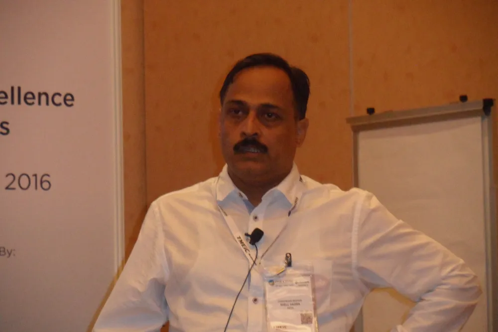 Shell veteran: Dhirendra Mishra