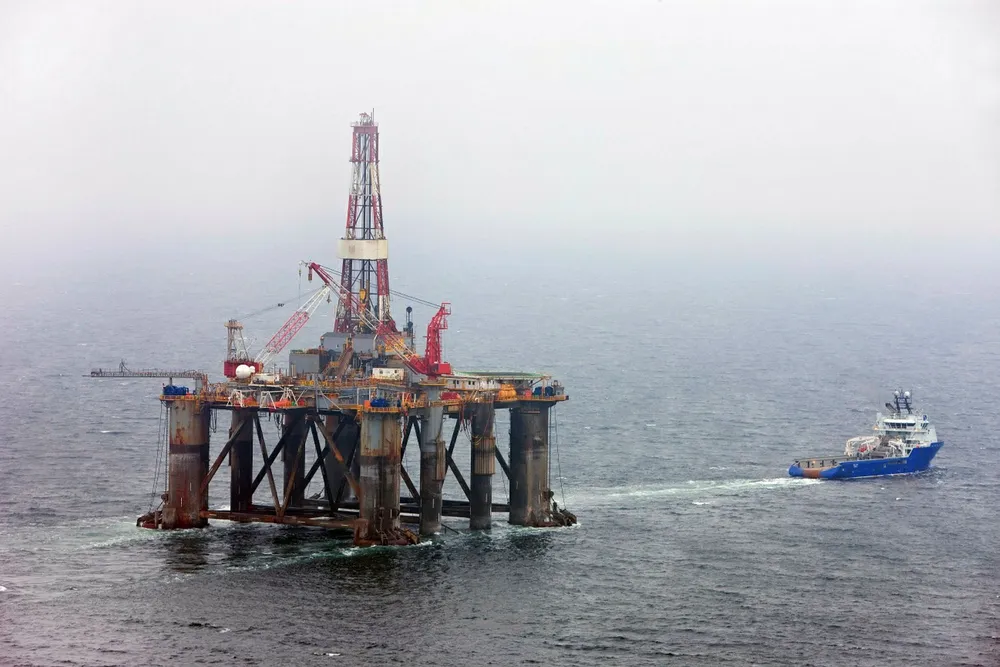 Contracted: the semi-submersible Ocean Guardian