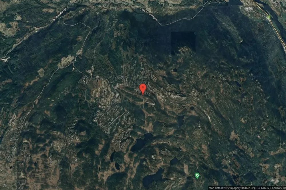Området rundt Magnetittvegen 10, Nesbyen, Viken