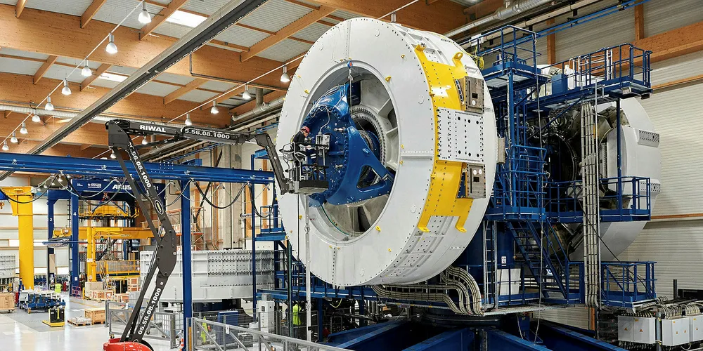 Production of GE's Haliade offshore turbine in France
