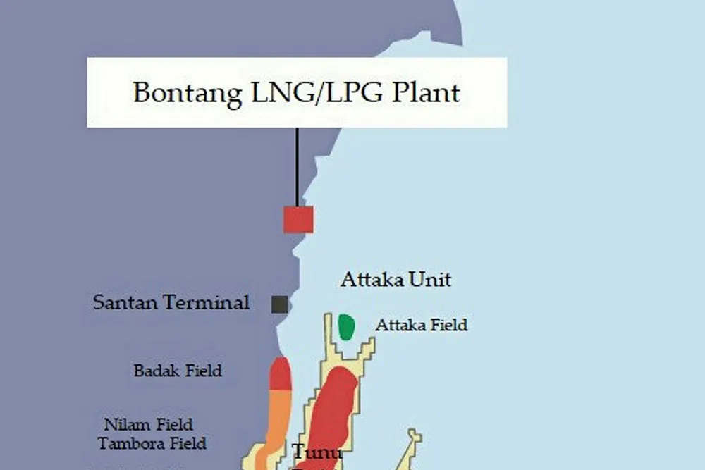 Busy block: the Offshore Makaham permit off Indonesia, operated by Pertamina since 1st January 2018