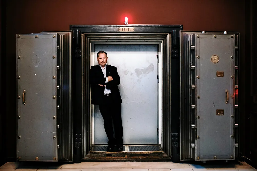 Vaulting: DBO Energy chairman and co-founder Svein Harald Oygard