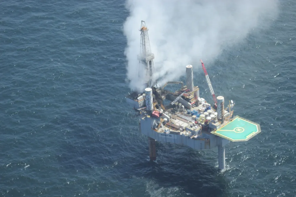 Rig fire: Blaze strikes leak-hit jack-up in US Gulf