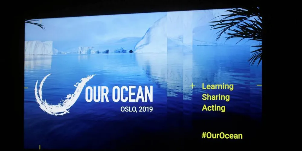 OUR OCEAN: Konferansen Our Ocean samlet forrige uke hundrevis av internasjonale deltagere i Oslo.Foto: Anders Furuset