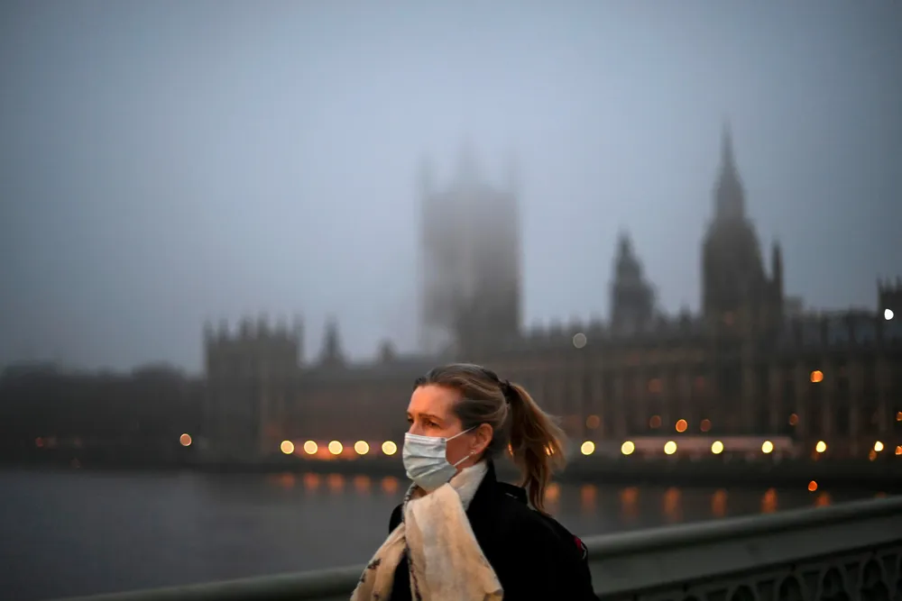 Presset øker på britiske myndigheten nå som brexit nærmer seg. Her Parliament sett fra Westminster Bridge i London.