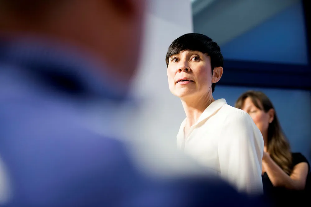 Forsvarsminister Ine Eriksen Søreide. Foto: Mikaela Berg
