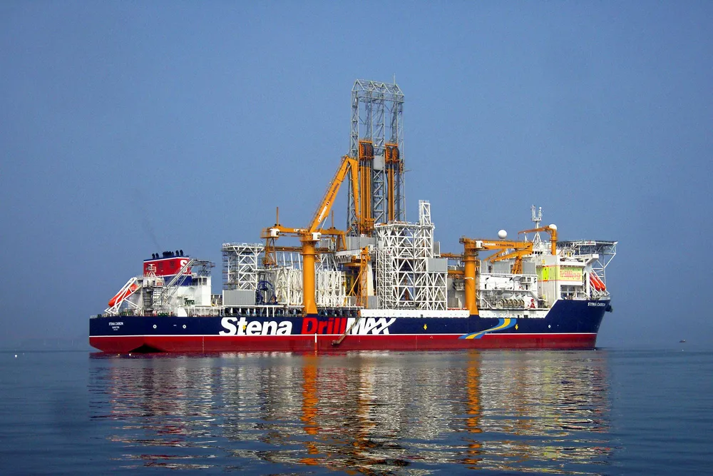 Going deeper: the drillship Stena Carron is drilling on Guyana's Kaieteur block after a successful run on Stabroek