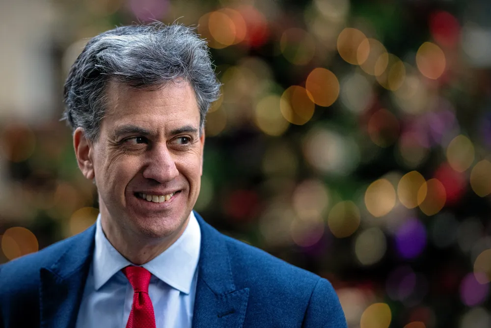 Ed Miliband, the UK's minister for energy security and net zero.