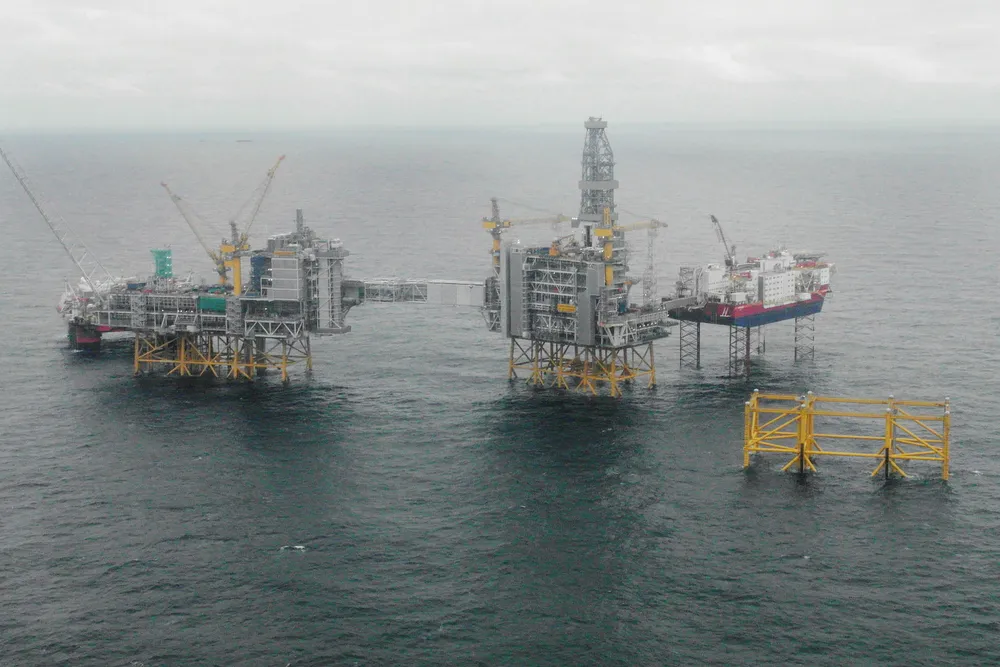 NORDSJØEN: Høy aktivitet på Johan Sverdrup-feltet som klargjøres for produksjonsstart i 2019.