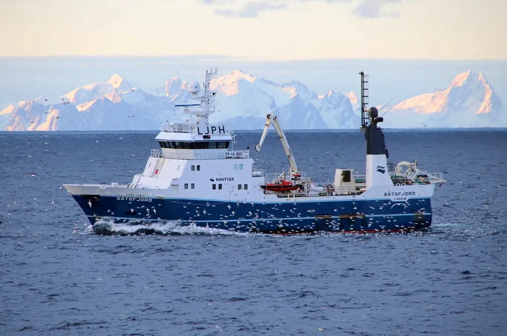 Tråleren «Båtsfjord» er eid av Lerøy Hav­fisk.