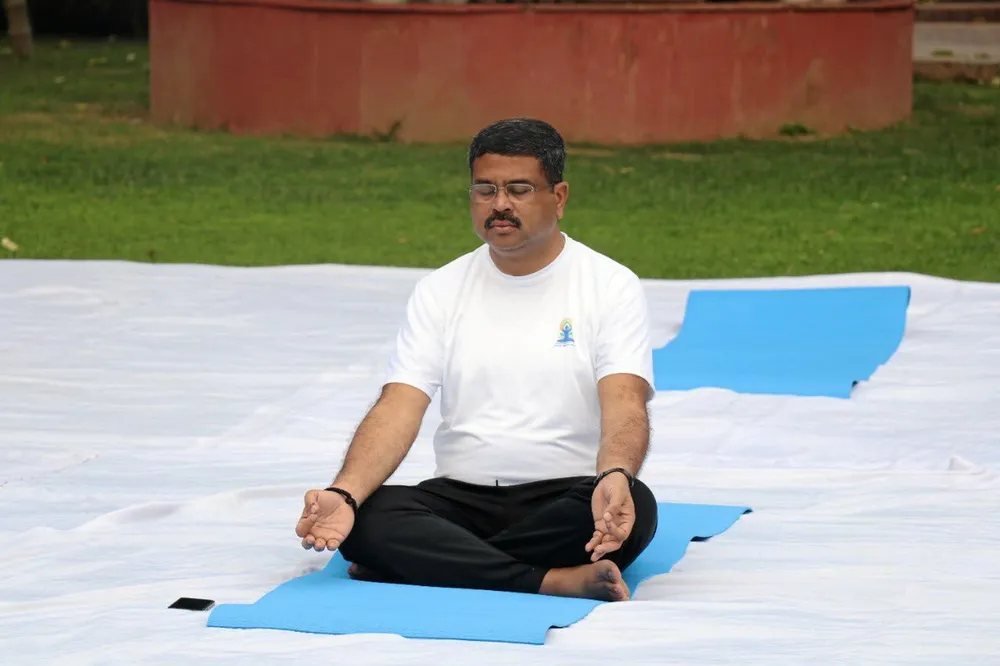 Inner energy: India's Minister of Petroleum & Natural Gas Dharmendra Pradhan