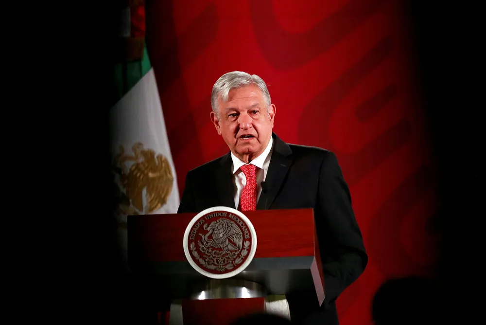 Holding out: Mexico's President Andres Manuel Lopez Obrador