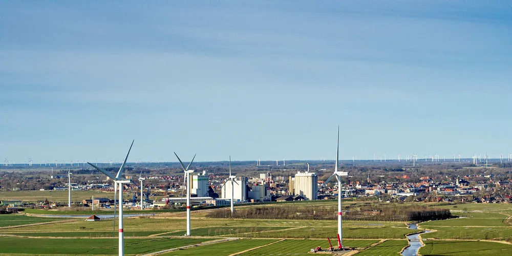 Husum wind test field North