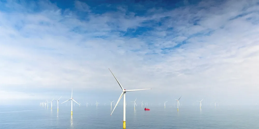 Siemens Gamesa 6MW offshore machines in place off the UK.