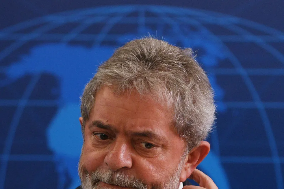 Not happy: President Luiz Inacio Lula da Silva