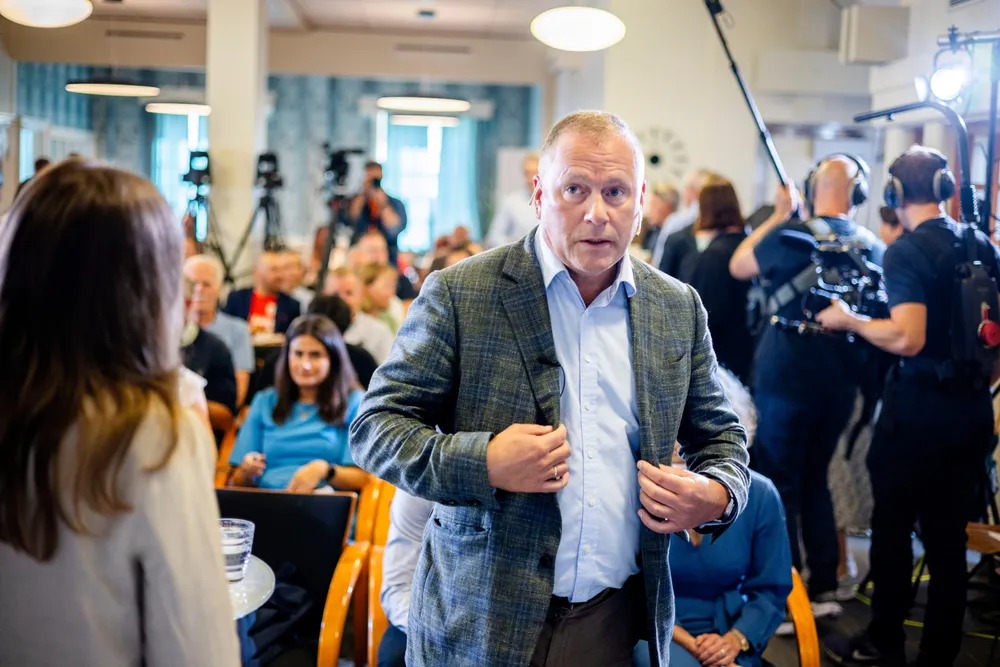 Har risikoen for et skrekkscenario for Oljefondet gått ned? – Tvert imot, advarer Nicolai Tangen.