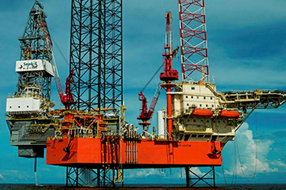 West Castor: one of two Seadrill units to be bareboat chartered by GulfDrill, the JV with Gulf Drilling International in Qatar