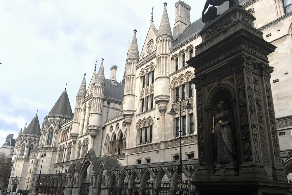 The Royal Courts of Justice in London are the seat of the High Court of England and Wales.
